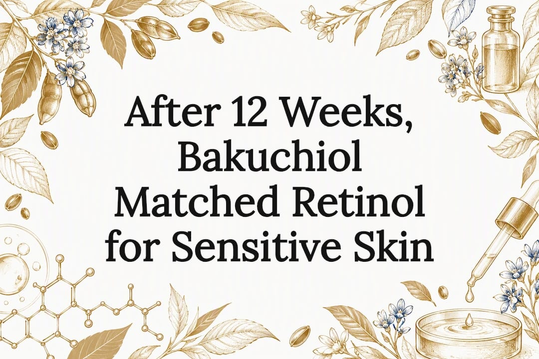 Decorative bakuchiol and retinol title card